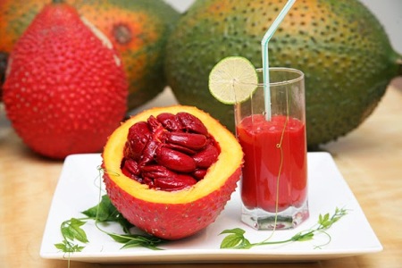 Cách phòng ngừa sởi cho con từ quả gấc